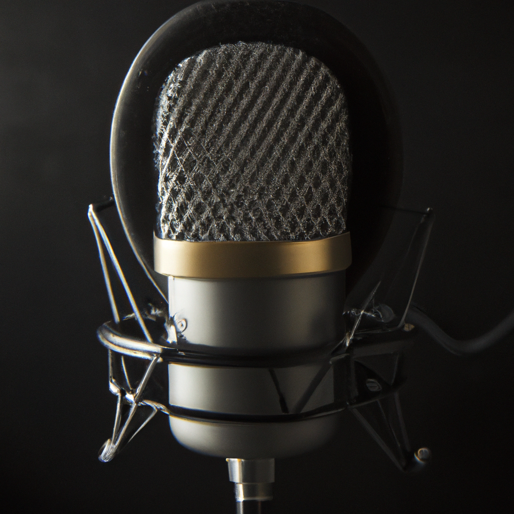 podcast microphone, None